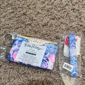 Lilly Pulitzer ID Case with Keychain